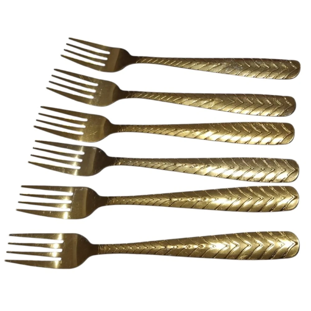 Classic 6-Piece Stainless Steel Dinner Fork Set