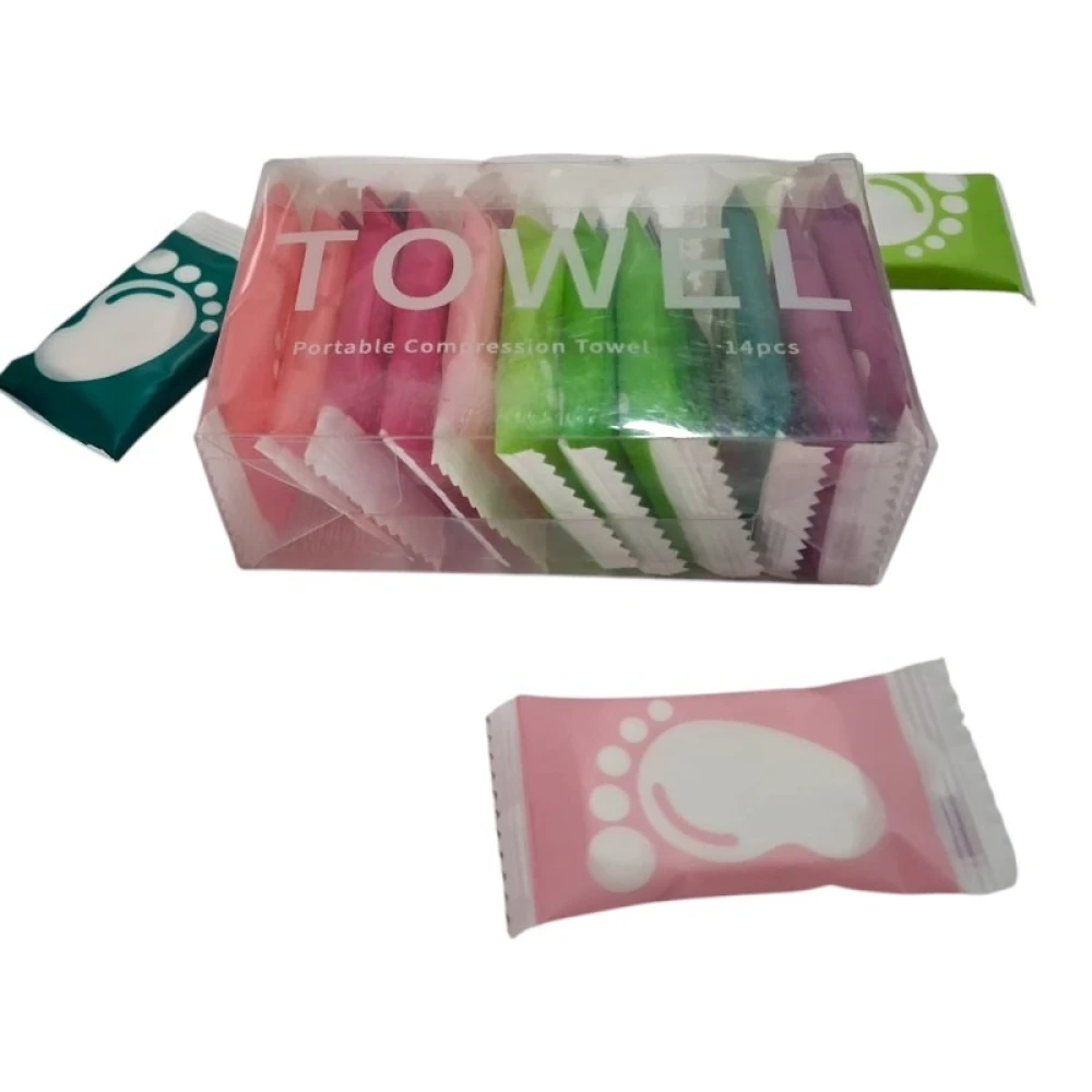 Portable Compression Towel (Pack Of 13)