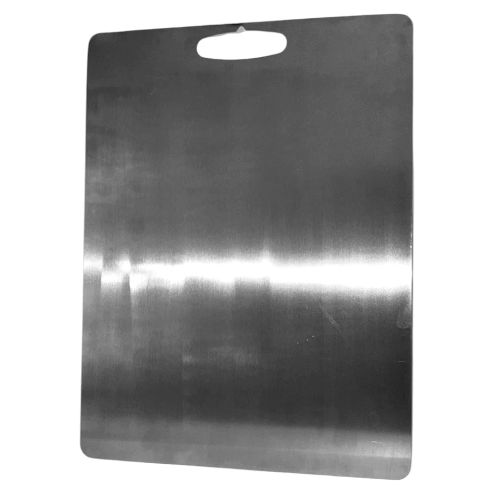 Durable Stainless Steel Cutting Board - Hygienic & Non-Slip (Pack Of 1)