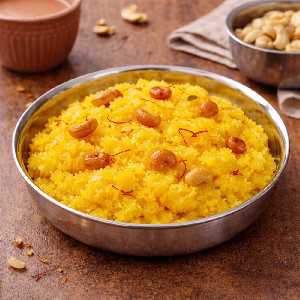 Multi-Purpose SS Indian Serving Bowls – Set of 2 (Ideal for Pongal, Upma & Halwa)