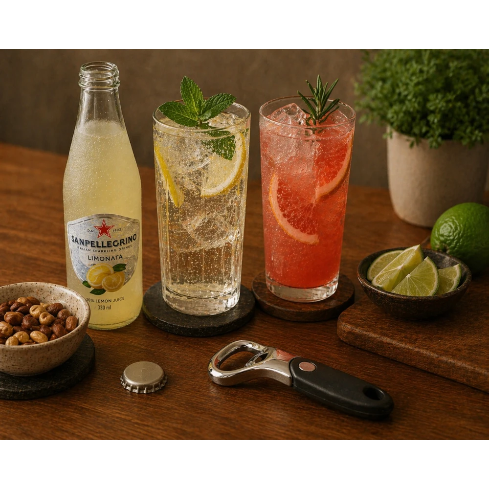 Heavy-Duty Stainless Steel Bottle Cap Opener (Single Pack)