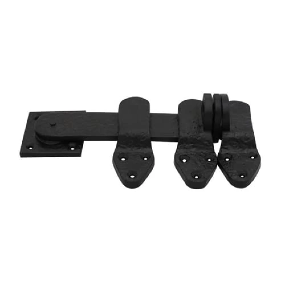 Shristy Hardware 8" "Jochebed Black Antique Iron Gate Latch (Black Powder Coated Finish) - Supplied as 1 Piece