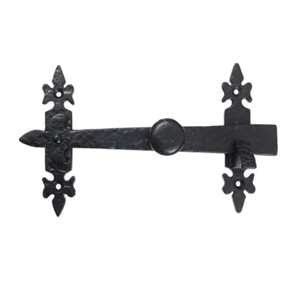 Shristy Hardware Titus Black Antique Iron Gate Latch - (Black Powder Coated Finish) - Supplied as 1 Piece
