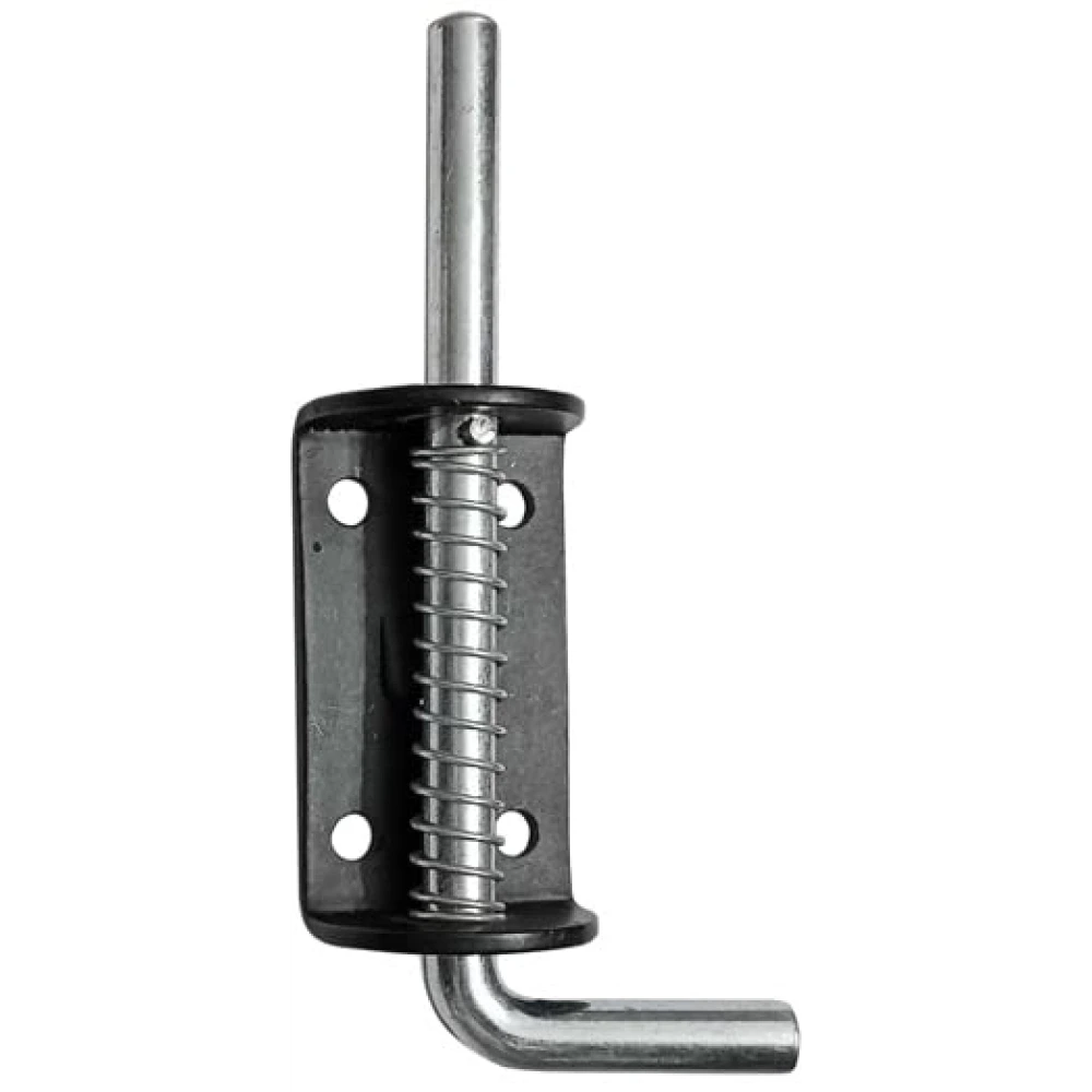 Shristy Hardware “Abiathar” Iron Door Bolt (Heavy Duty)-(Black Powder Coated Finish) - Supplied as 1 Piece per Pack