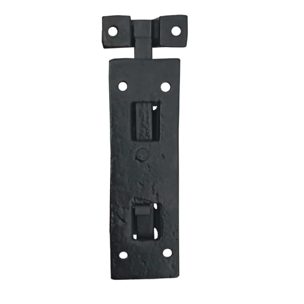 Shristy Hardware 4.5" "Dibzahab Black Antique Iron Door Bolt (Pack of 2 Black Powder Coated Finish)