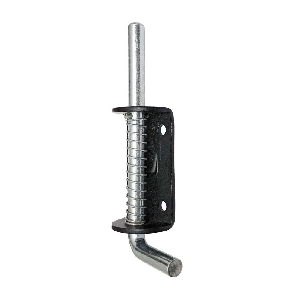 Shristy Hardware “Abiathar” Iron Door Bolt (Heavy Duty)-(Black Powder Coated Finish) - Supplied as 1 Piece per Pack