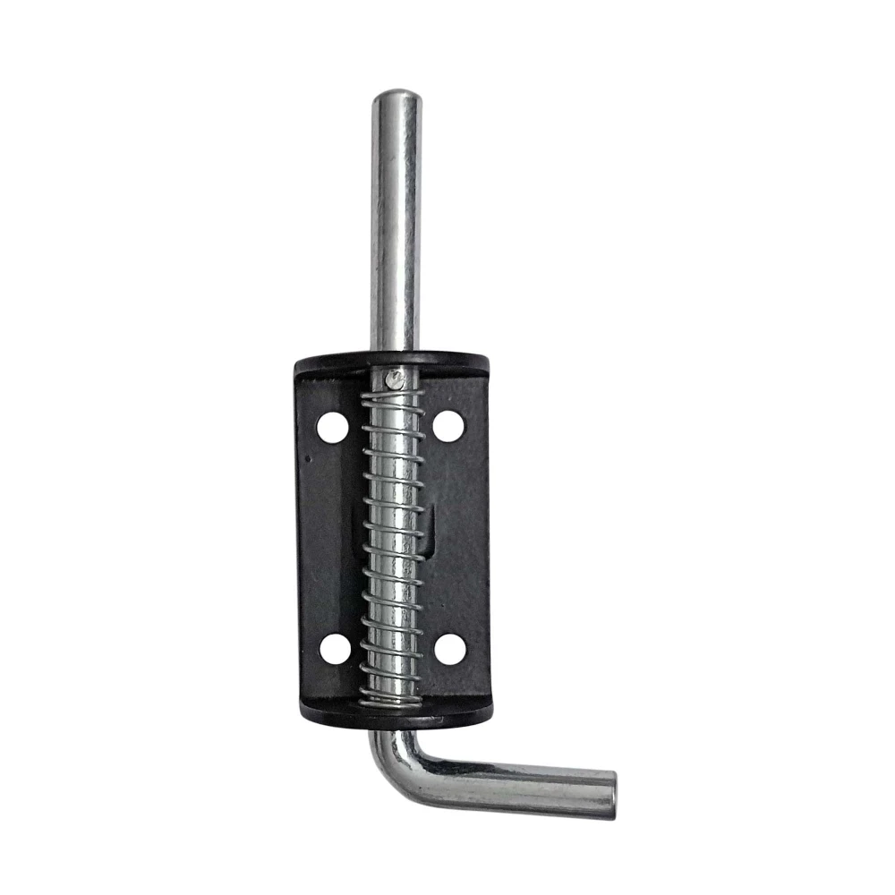Shristy Hardware “Abiathar” Iron Door Bolt (Heavy Duty)-(Black Powder Coated Finish) - Supplied as 1 Piece per Pack