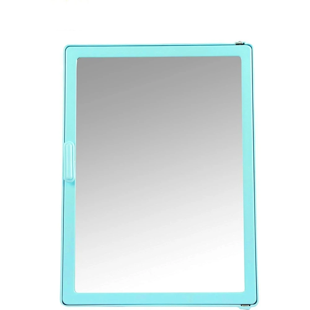 Epraiser Storage Plastic SMALL SIZED BATHROOM Mirror Cabinet, Size:14"X4"X10" Plastic Wall Shelf (Number of Shelves - 4, Blue)