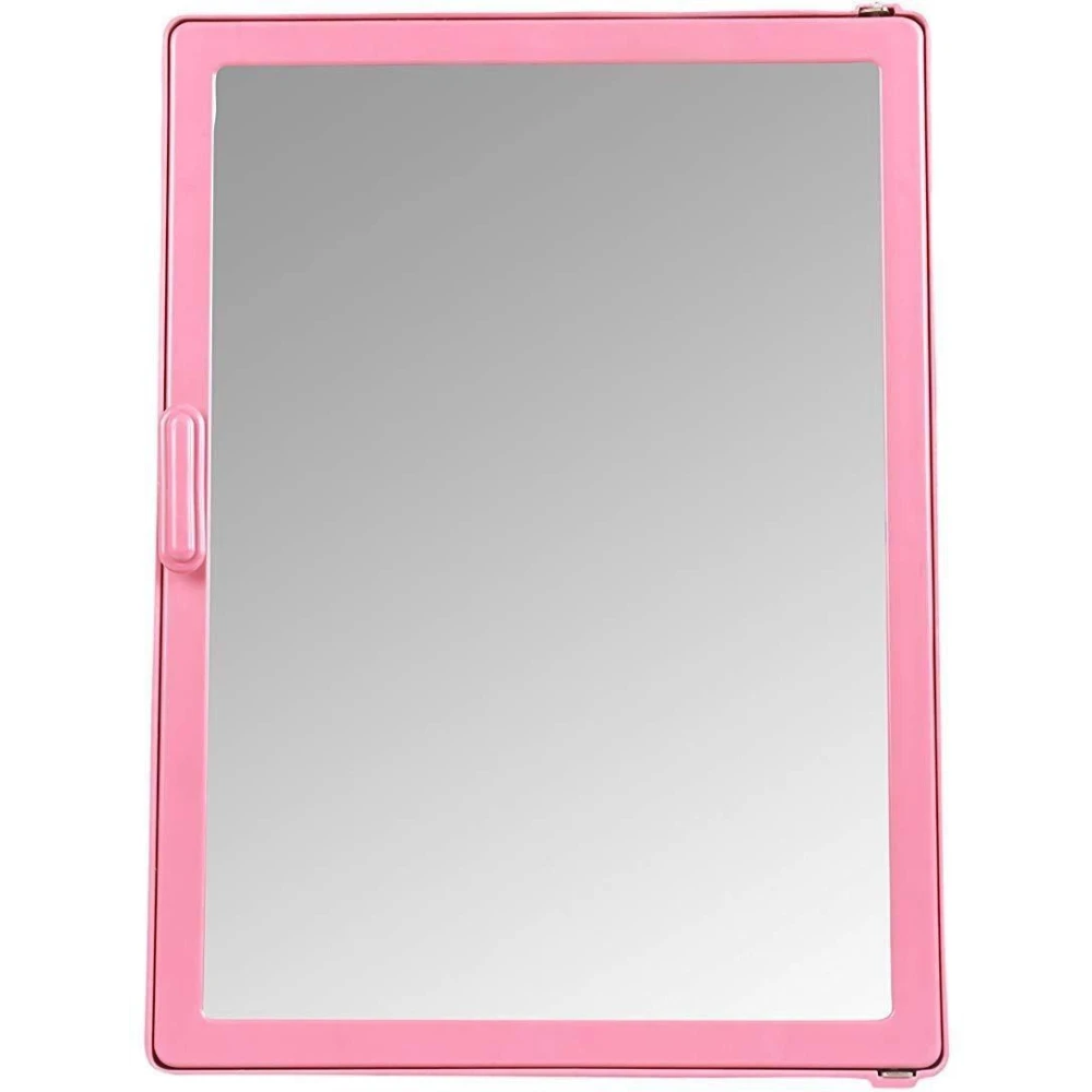 Epraiser Storage Plastic SMALL SIZE Bathroom Mirror Cabinet, Size:14"X4"X10"(SMALL) Plastic Wall Shelf (Number of Shelves - 4, Pink)