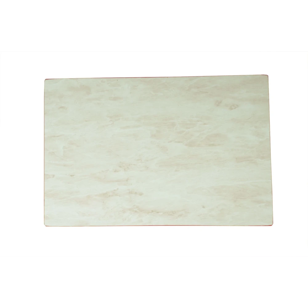 Epraiser MEDIUM 12x18 SUNMICA STURDY HEAVY Wooden Plywood Puja Path Patla Bajot. Wooden All Purpose Chowki (White, Pack of 1)