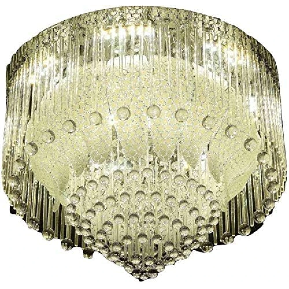 Tryka Chandelier/Jhoomar, LED Ceiling Light 2700 600 MM with 2 Remote Control, Inbuilt Speakers, Pen Drive and Bluetooth connectivity