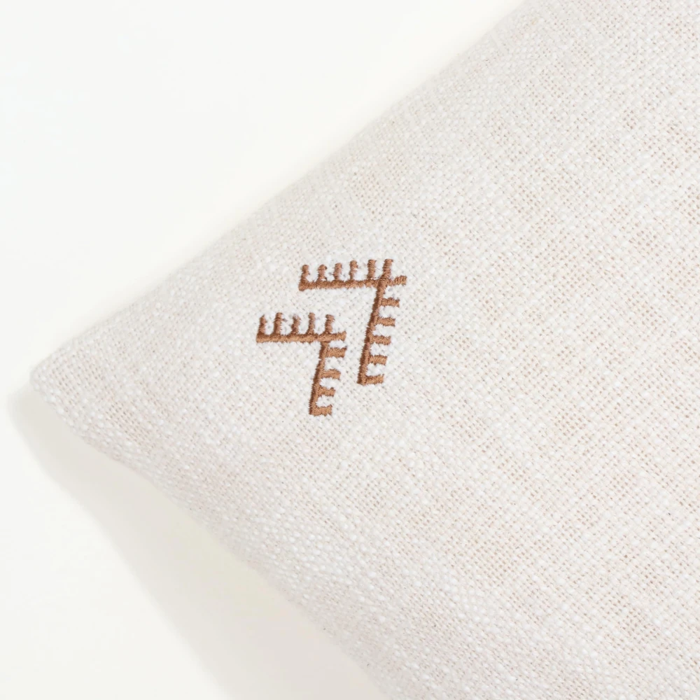 Indihomecraft Cushion Cover Hand Woven Cactus Inspired Decorative Boho Cushion Cover for Sofa Couch Swing Chair Living Room & Bedroom 18 x 18 Inches, Set of 1