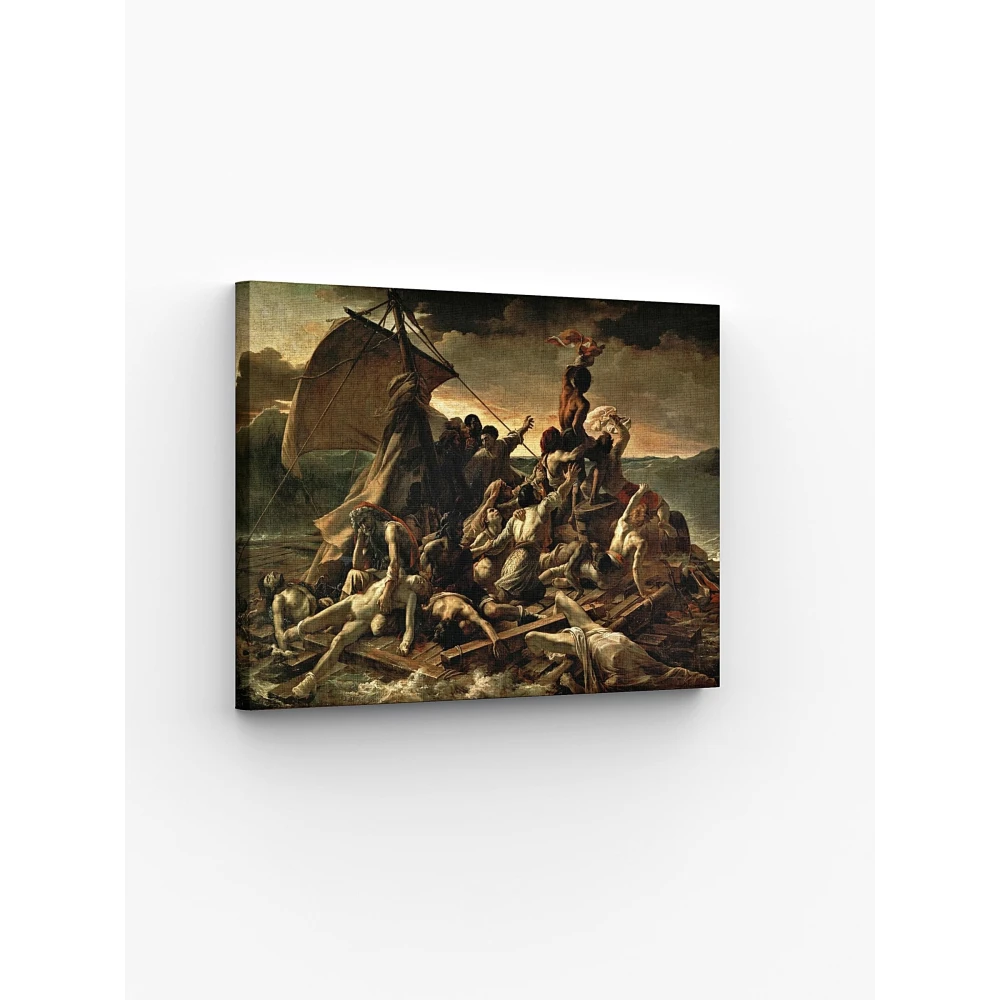 The Raft of the Medusa Théodore Géricault Canvas Print | Epic Maritime Masterpiece
