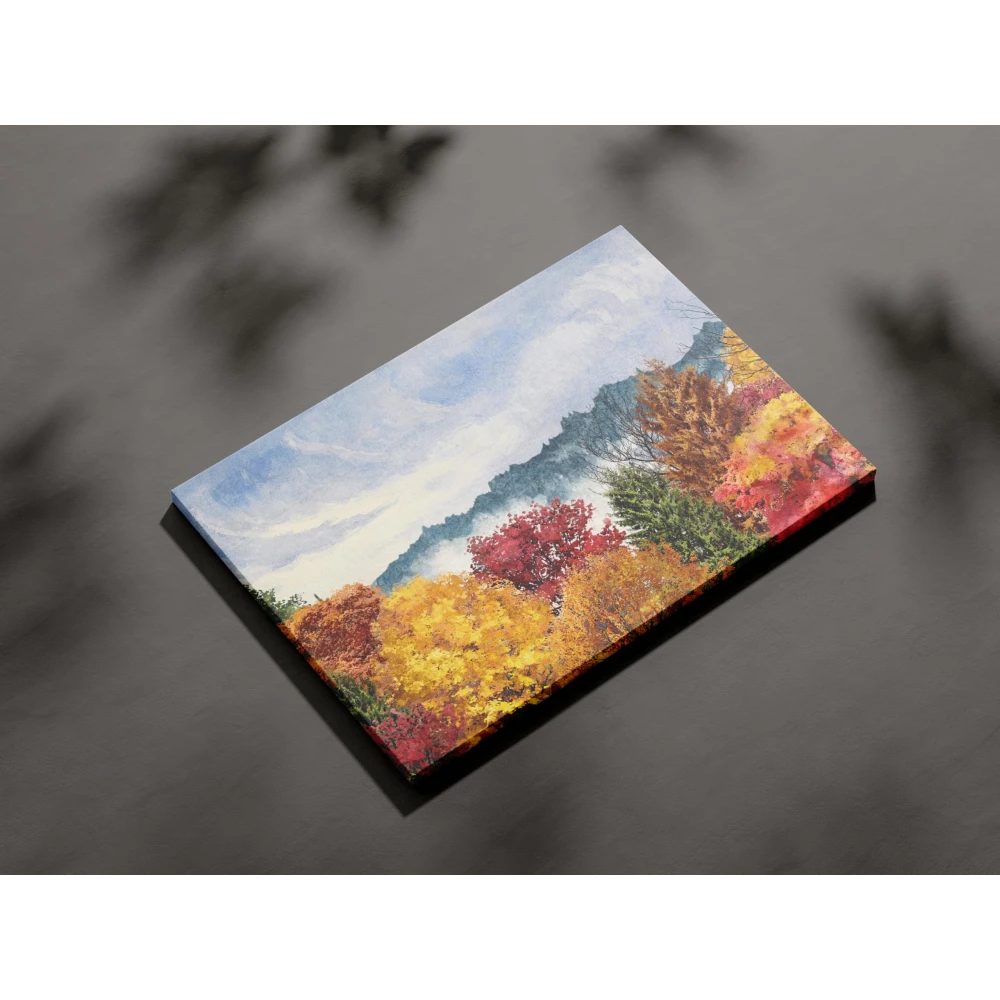 FURNISHUB The Springs in Sikkim_2005 | Landscape Photography Print | Wall Art Capturing Natural Beauty of Sikkim