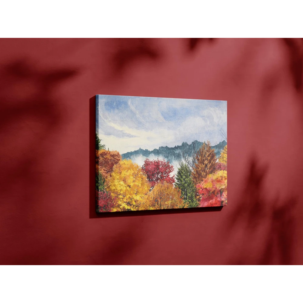 FURNISHUB The Springs in Sikkim_2005 | Landscape Photography Print | Wall Art Capturing Natural Beauty of Sikkim