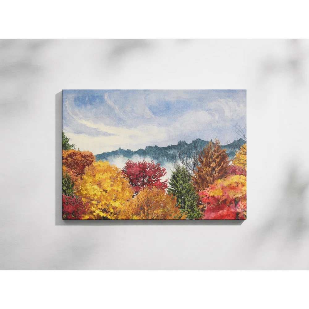 FURNISHUB The Springs in Sikkim_2005 | Landscape Photography Print | Wall Art Capturing Natural Beauty of Sikkim