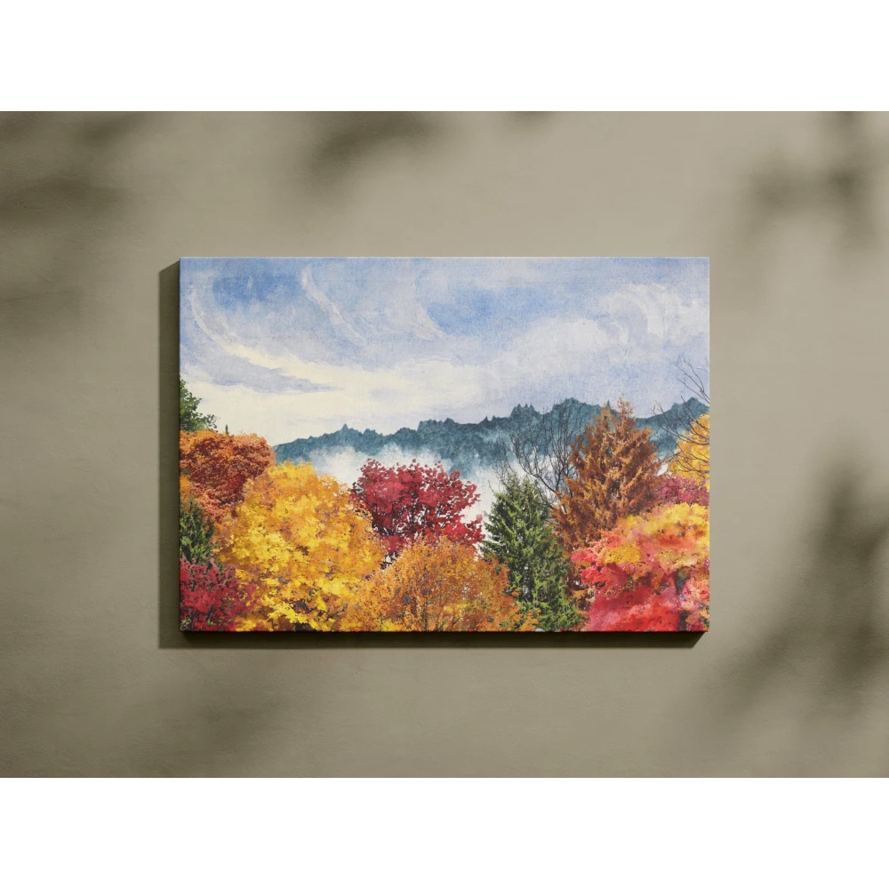 FURNISHUB The Springs in Sikkim_2005 | Landscape Photography Print | Wall Art Capturing Natural Beauty of Sikkim