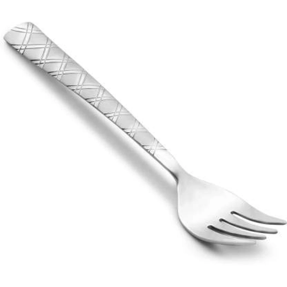 Palomino Stainless Steel Dessert Fork Set (Pack of 6) Cross Desert Fork