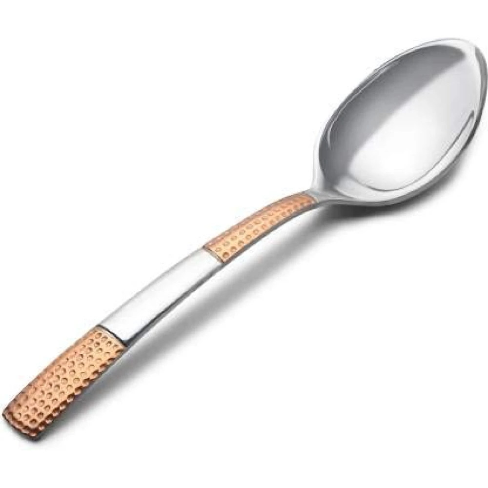 Palomino 6 Pcs Tea Spoon Set with Platinum Rose Gold Design Stainless Steel Dessert Spoon Set (Pack of 6) Platinum Rose Gold Tea Spoon