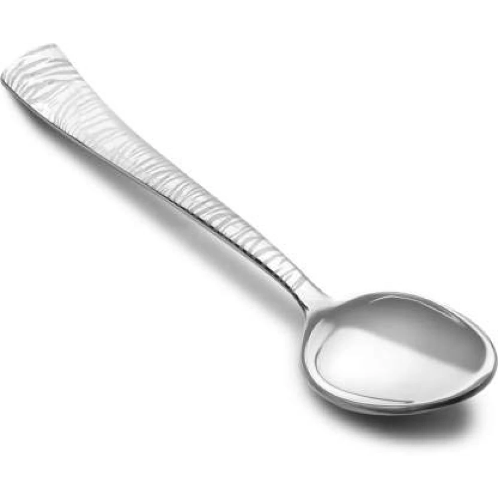 Palomino 6 Pcs Desert Spoon Set with Zebra Design Stainless Steel Dessert Spoon Set (Pack of 6) Zebra Desert Spoon