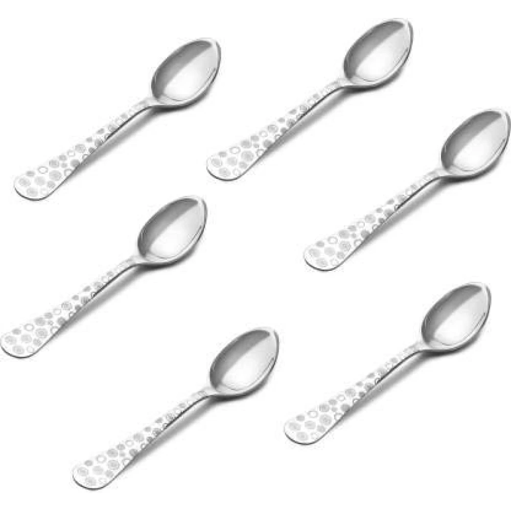 Palomino Stainless Steel Tea Spoon Set (Pack of 6) Volga Tea Spoon