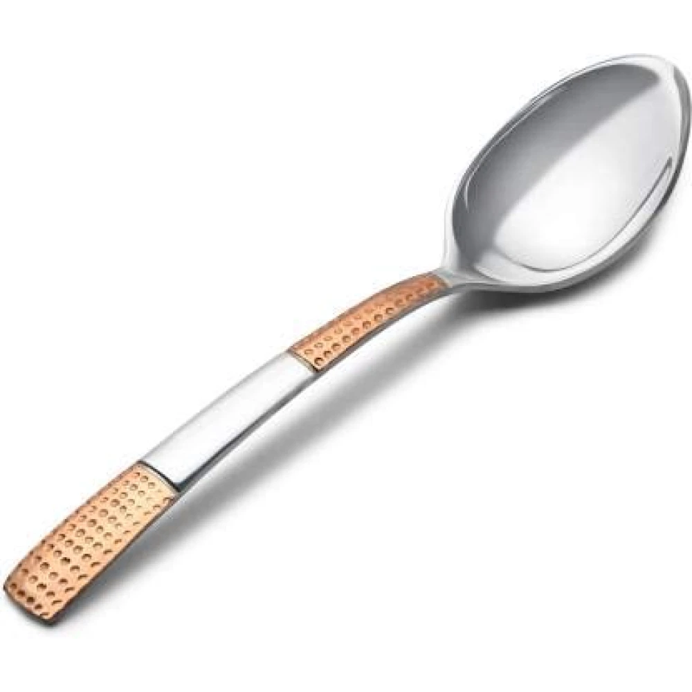Palomino Stainless Steel Table Spoon Set (Pack of 6) Platinum Rose Gold Mstr Spoon