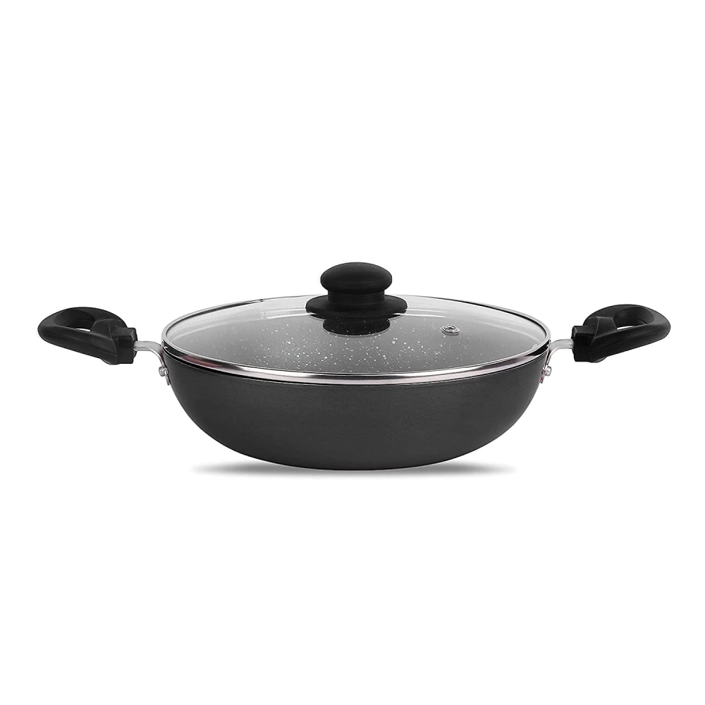 Palomino Non-Stick Aluminium Cookware Set for kitchen (Non-Induction Base)