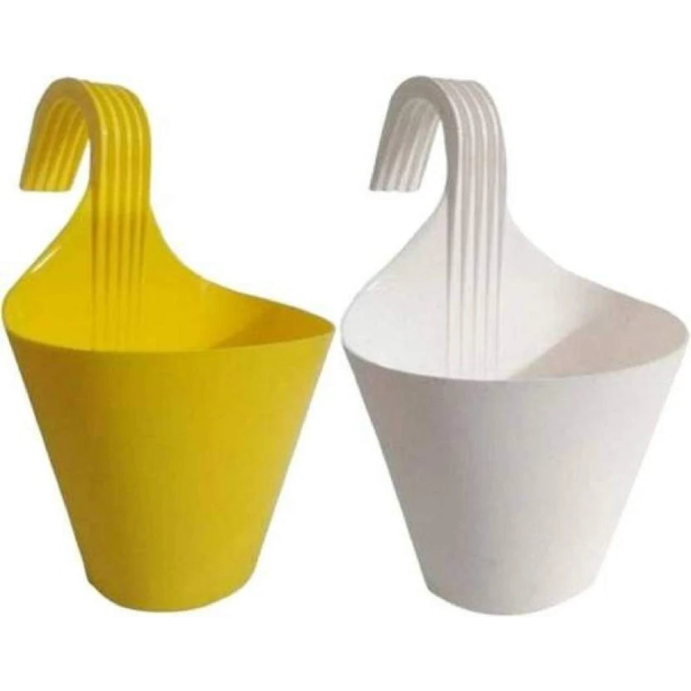 Homify Plant Container Set (Pack of 2, Plastic)