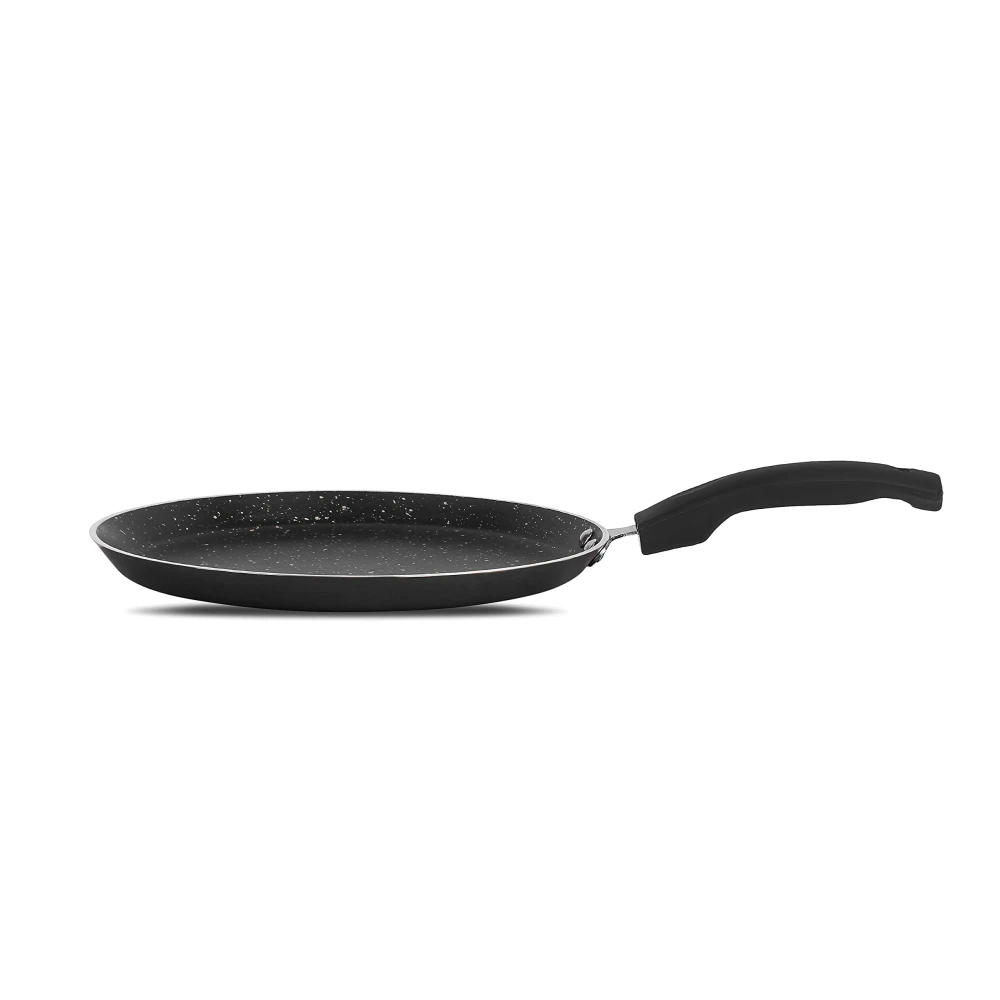 Palomino Aluminium Tawa | Non-Stick Tawa |Dosa Tawa/Pan | Pancake Pan | Non-Stick Flat Tava/Tawa | Griddle | Non-Induction Cookware | Heavy Duty Griddle(28 CM)