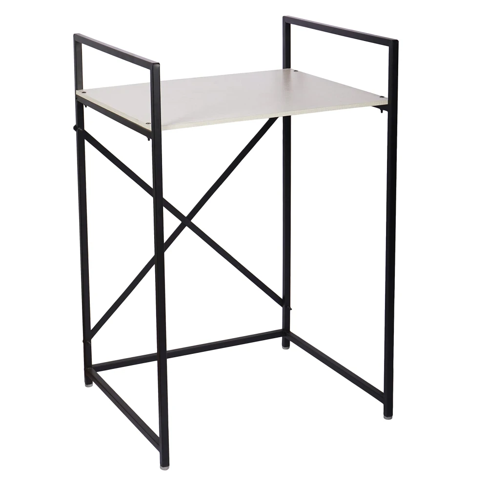 HOMIFY Washing Machine 1 Shelf Rack Stand for Storage Organizer in Bathroom and Washing Area/ Multipurpose Space Saving Standing Shelf for Bathroom Toilet/ Washing Machine Shelf Stand (Brown-White)