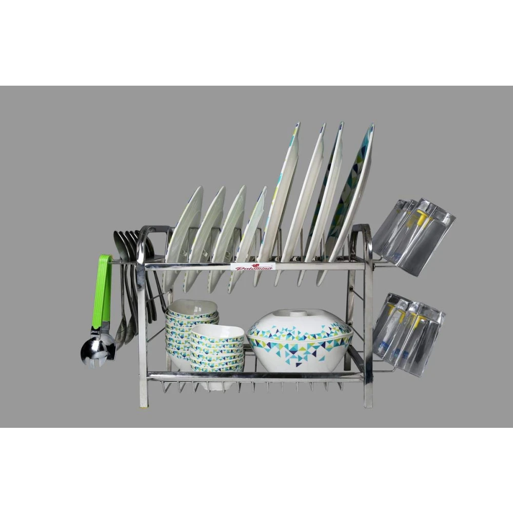 Palomino Mini Rack 12inch *15 inch Wall Mount Kitchen Dish Rack Plate Cutlery Stand | Utensils Rack | Modern Kitchen Storage Rack | Dish Rack