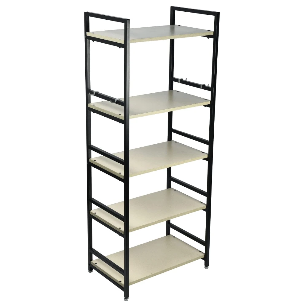 Palomino 5 Layer Microwave Rack/Kitchen Rack/Storage Shelf for Home, Office, Printer Desk Containers Kitchen Rack (White)