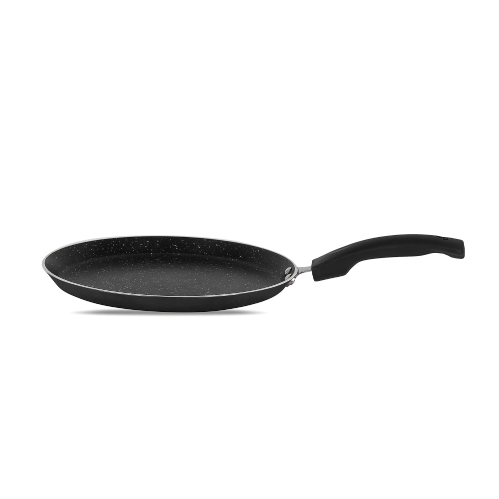 Palomino Aluminium Tawa | Non-Stick Tawa |Dosa Tawa/Pan | Pancake Pan | Griddle | Non-Induction Cookware | Induction Tawa| Non-Stick Flat Tava/Tawa | Heavy Duty Griddle(25 CM)