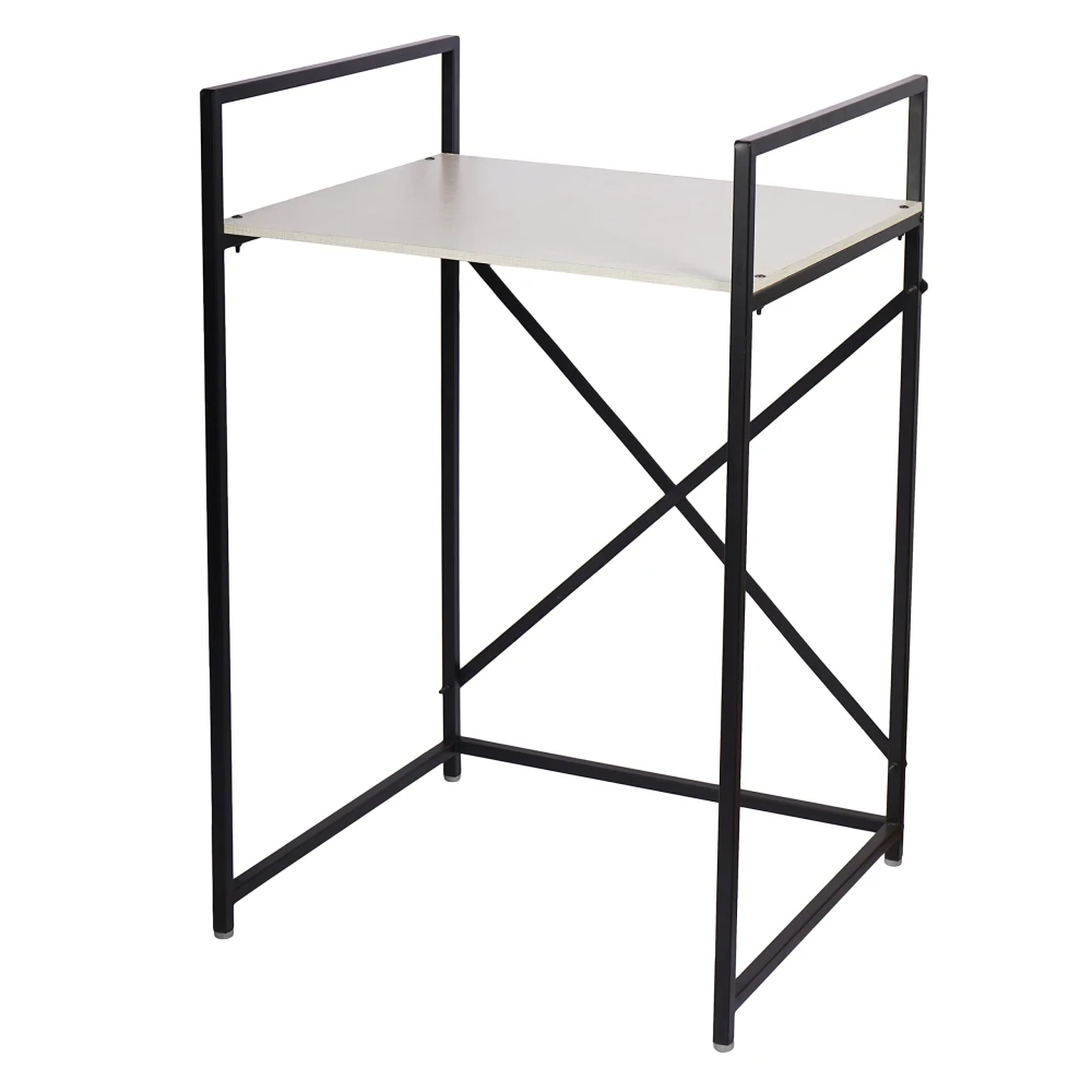 Palomino Washing Machine 1 Shelf Rack Stand for Storage Organizer in Bathroom and Washing Area/Multipurpose Space Saving Standing Shelf for Bathroom Toilet_Brown-White
