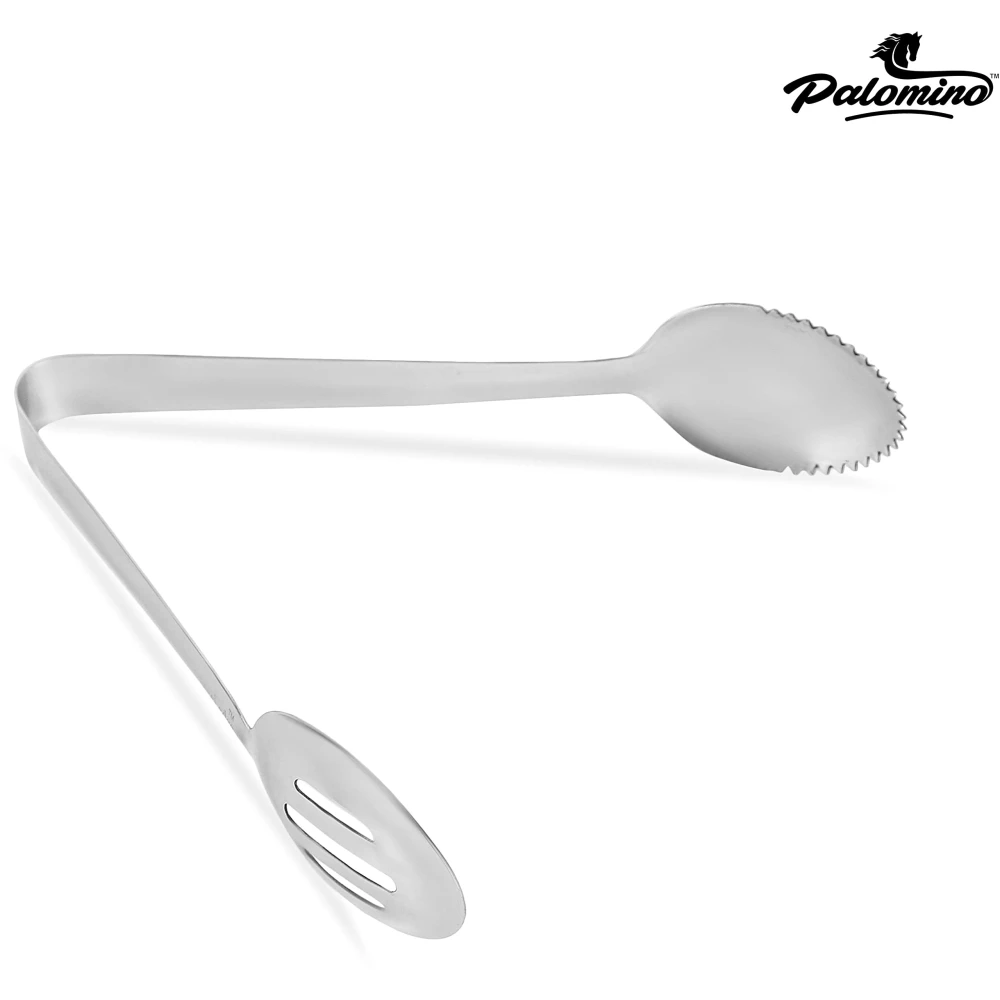 Palomino Heavy Duty Pie Tong Multi Functional Stainless Steel Barbecue Clip BBQ Tong Fried Steak Pie Pizza Bread Meat Clamp Cooking Tool Frying Cooking and Serving Tong Kitchen Tools