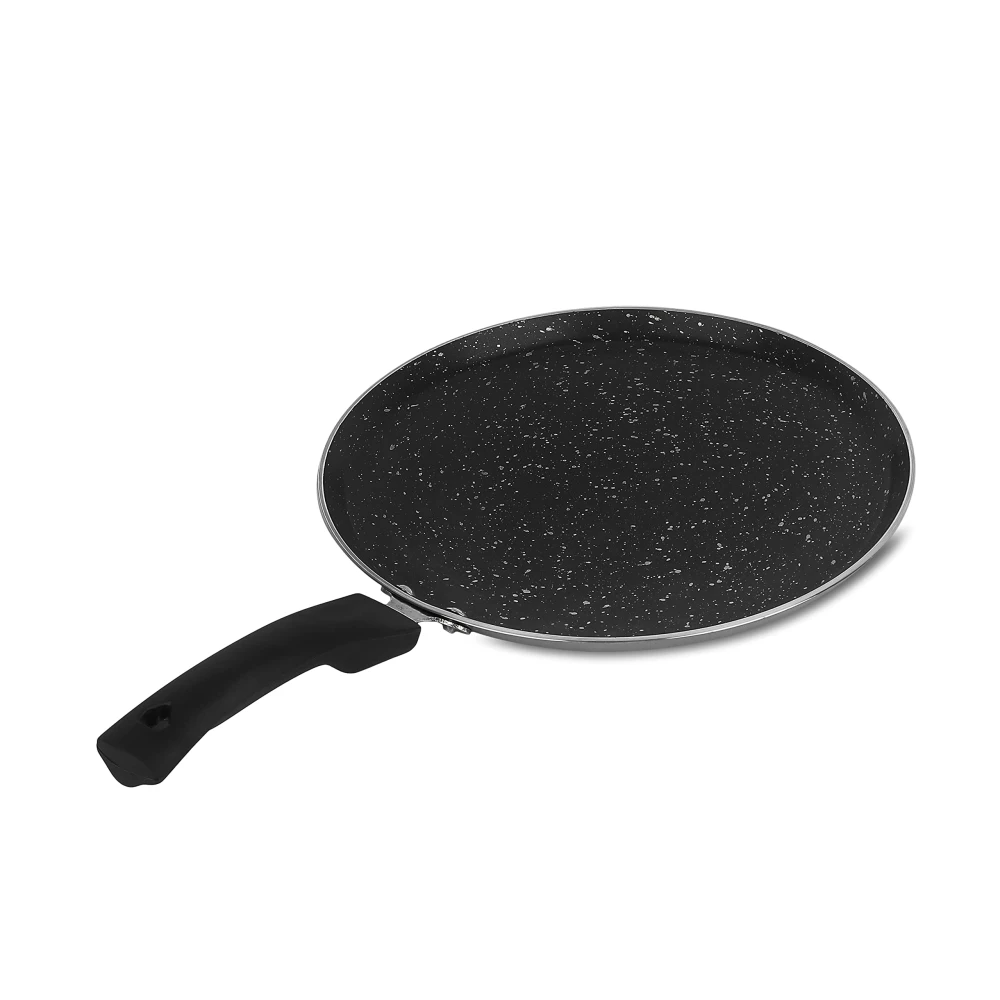Palomino Aluminium Tawa | Non-Stick Tawa |Dosa Tawa/Pan | Non-Stick Flat Tava/Tawa | Pancake Pan | Griddle | Non-Induction Cookware | Heavy Duty Griddle(25 CM)