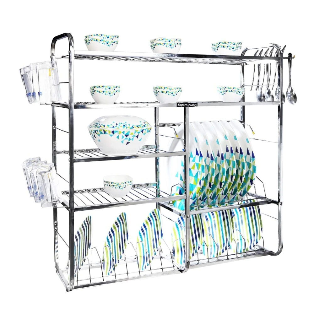 Palomino Stainless Steel 5 Layer Kitchen Rack (30 inches)