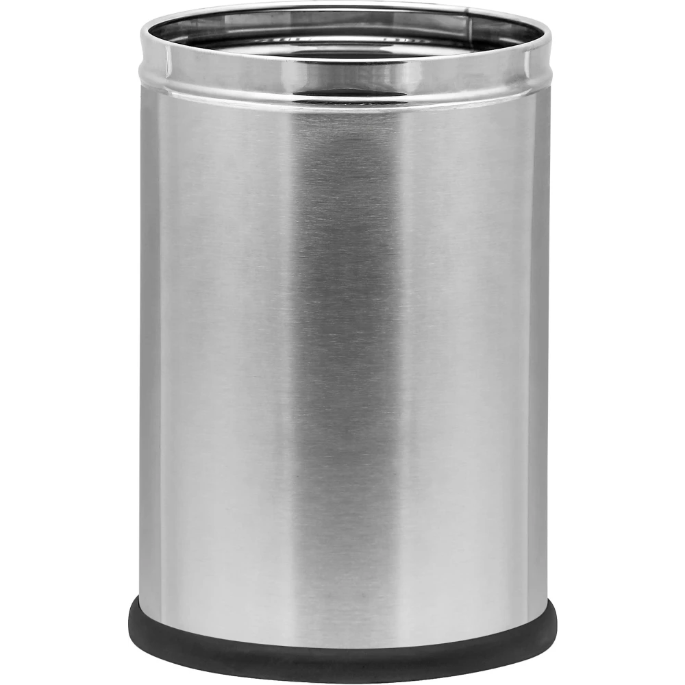 Homify Stainless Steel Dustbin for home Kitchen Office bathroom Trash Can Waste bin Stainless Steel Dustbin-10LTR