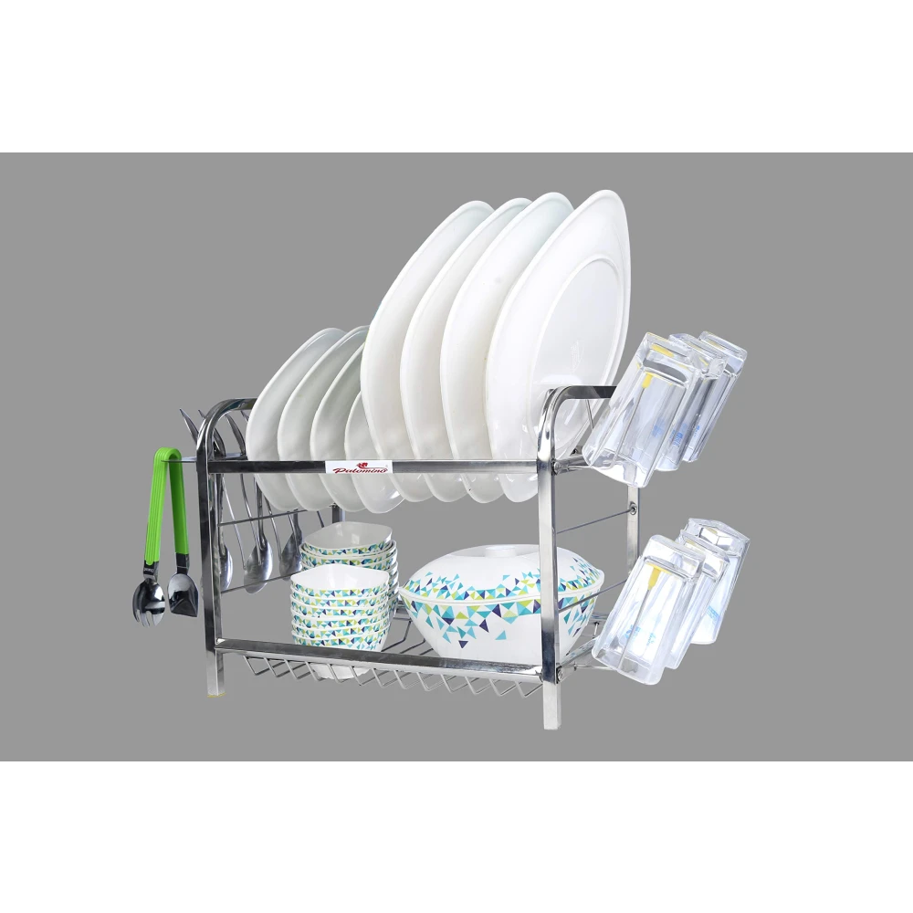 Palomino Mini Rack 12inch *15 inch Wall Mount Kitchen Dish Rack Plate Cutlery Stand | Utensils Rack | Modern Kitchen Storage Rack | Dish Rack