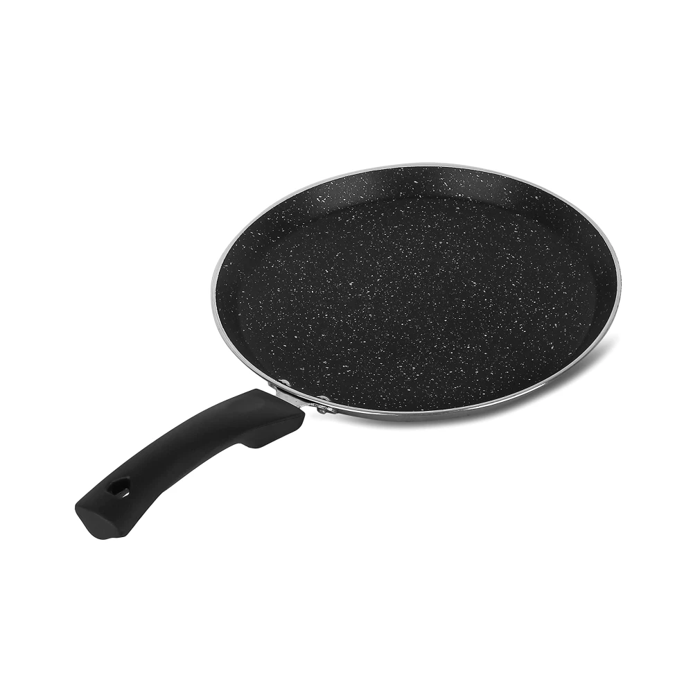 Palomino Aluminium Tawa | Non-Stick Tawa |Dosa Tawa/Pan | Pancake Pan | Griddle | Non-Induction Cookware | Induction Tawa| Non-Stick Flat Tava/Tawa | Heavy Duty Griddle(25 CM)