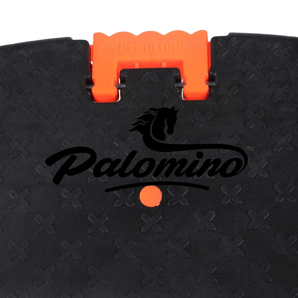 Palomino Black Heavy Duty Folding 2.1 Ft Stepladders with Wide 2 Steps Ladder Sidhi (Make in India)-Black