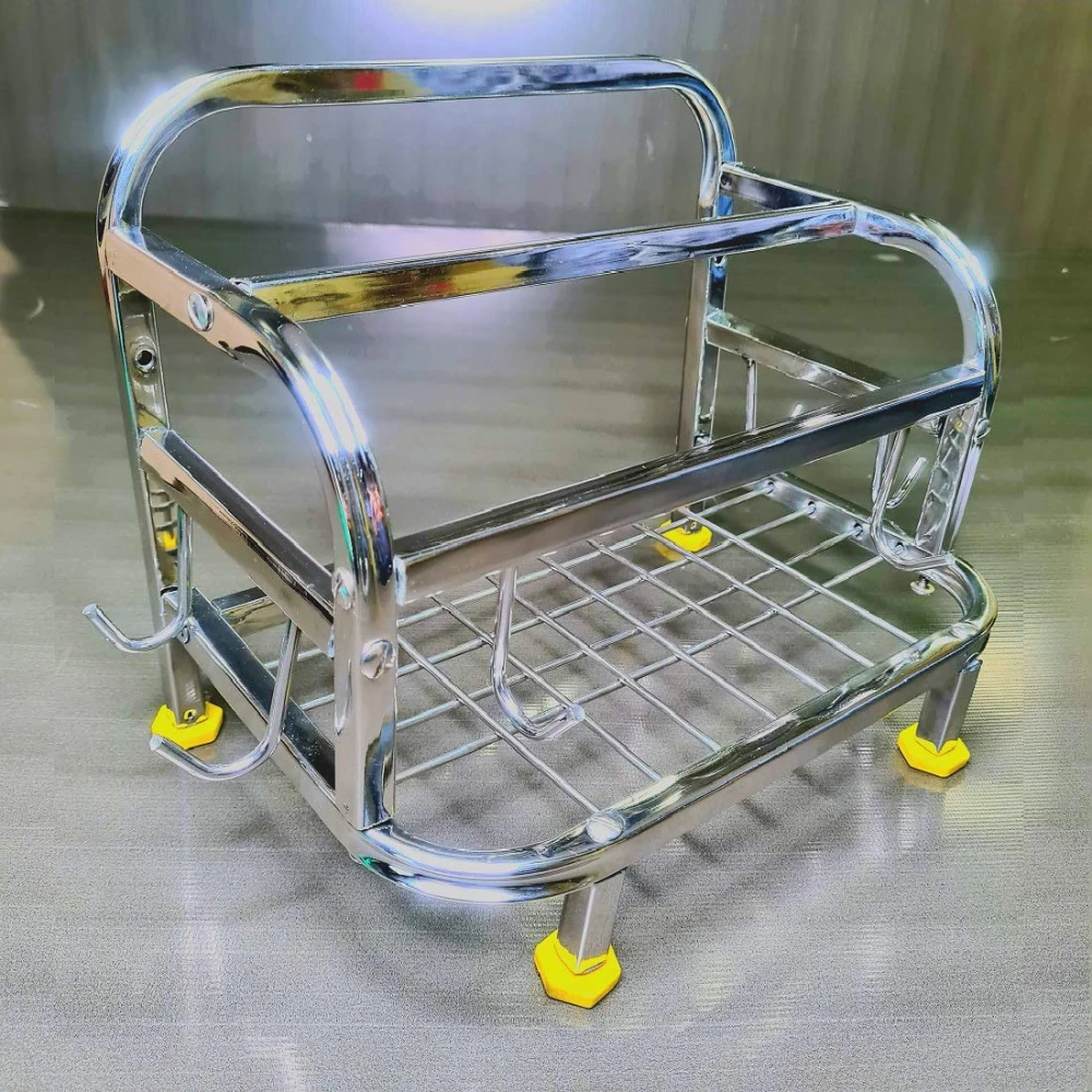 Palomino Chakla Belan Tawa Chimta lighter Stand 5 in1 Holder Stainless Steel Chakla/Belan Kitchen Rack for Home Chakla/Belan Kitchen Rack