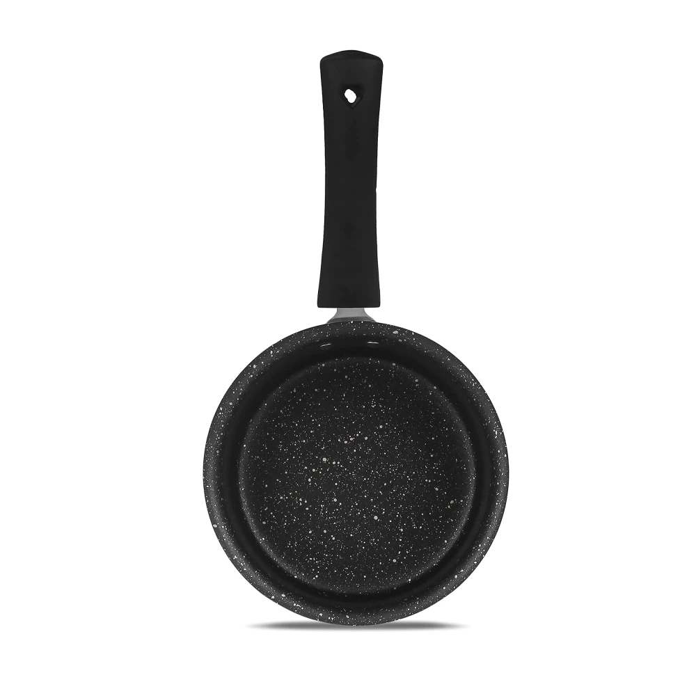 Palomino Aluminium Sauce Pan | Heavy Duty Non-Stick Sauce Pan | Cookware with Bakelite Handle (16CM (Non IB), Copper)