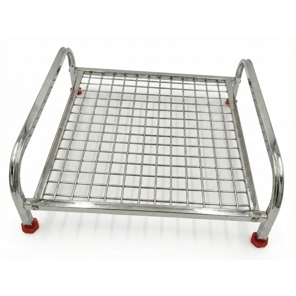 Palomino Heavy-Duty Stainless Steel Shelf | Countertop Storage Organizer for Induction Cooktop, Office Supplies, & Toiletries Organizer