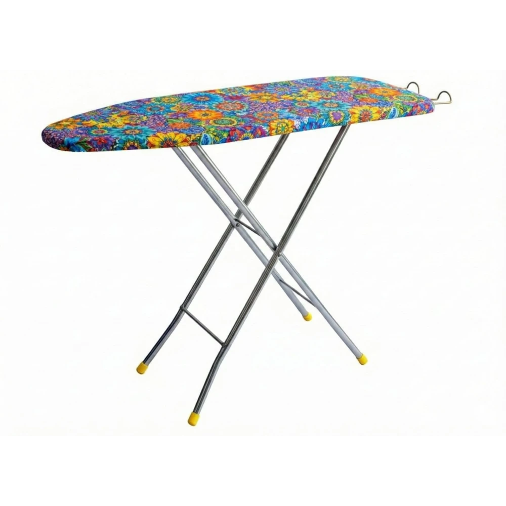 PALOMINO King Size Ironing Board/Iron Table Stand with Press Holder, Foldable & Height Adjustable- 18 Inch