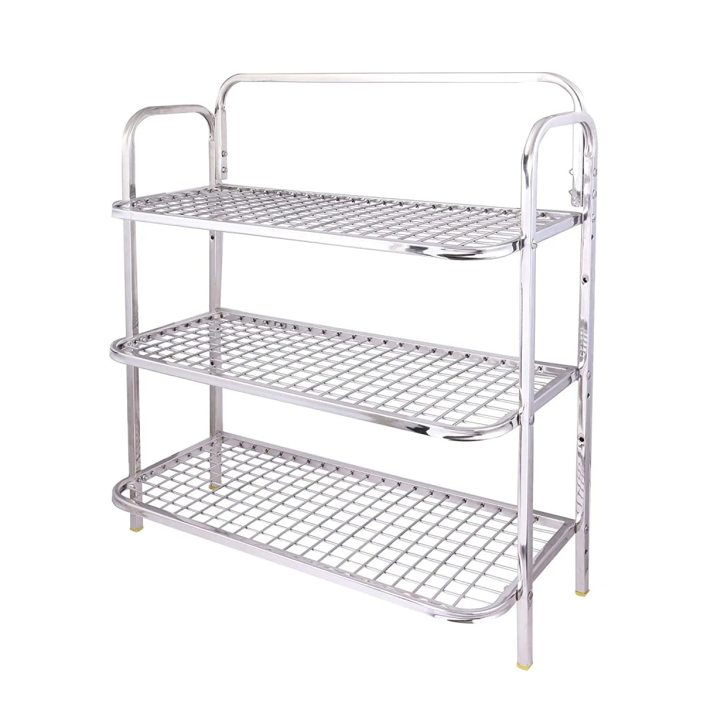 Homify Stainless Steel Wall Mount Utensils Rack/Dish Rack/Utensil Holder/Multipurpose Rack