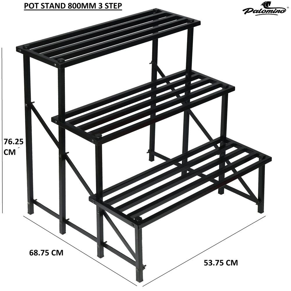 Palomino Indoor/Outdoor Flower Pot Stand Plant Stand Gamla Stand Pot Stand for Home 800MM Plant Container Set