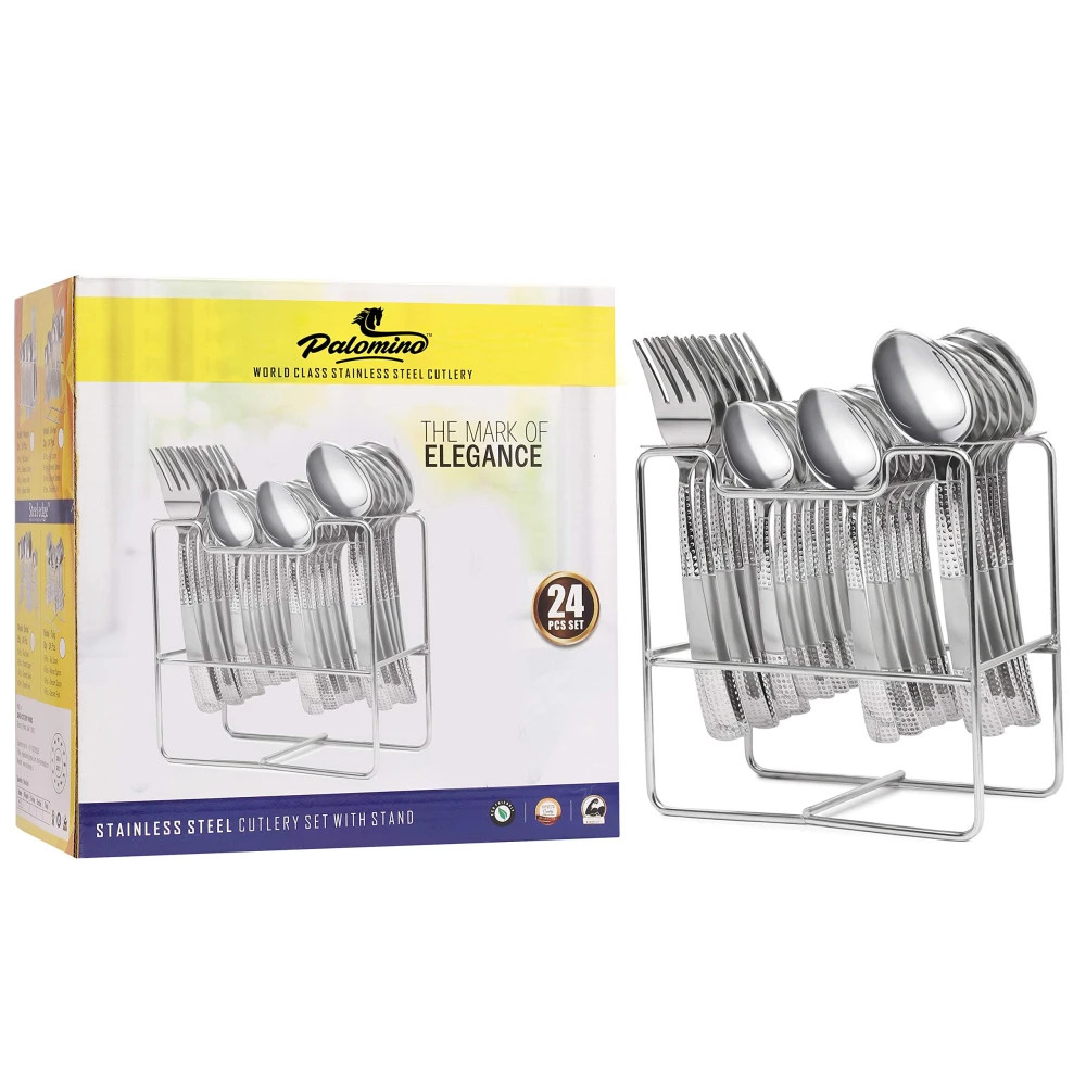 Palomino Stainless Steel Cutlery Set (Pack of 25)