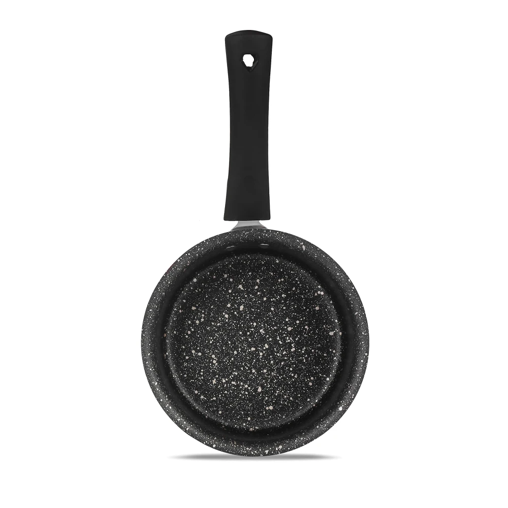 Palomino Aluminium Sauce Pan | Heavy Duty Non-Stick Sauce Pan | Cookware with Bakelite Handle (16 CM(IB))