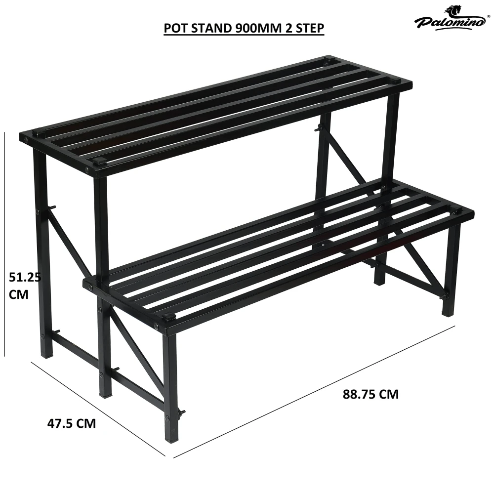 Palomino Indoor/Outdoor Flower Pot Stand Plant Stand Gamla Stand Pot Stand for Home 900MM Plant Container Set